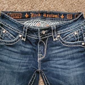 Rock Revival 27" waist 32" inseam Amy Booy Cut